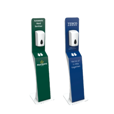 Branded Automatic Sanitizing Stations